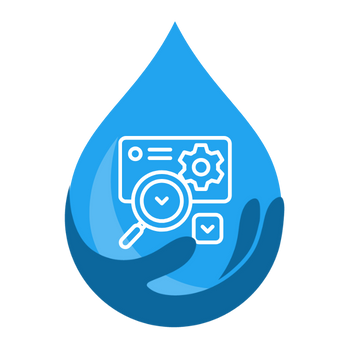 HydroGuard analyzing borehole and rainwater samples for filtration performance
